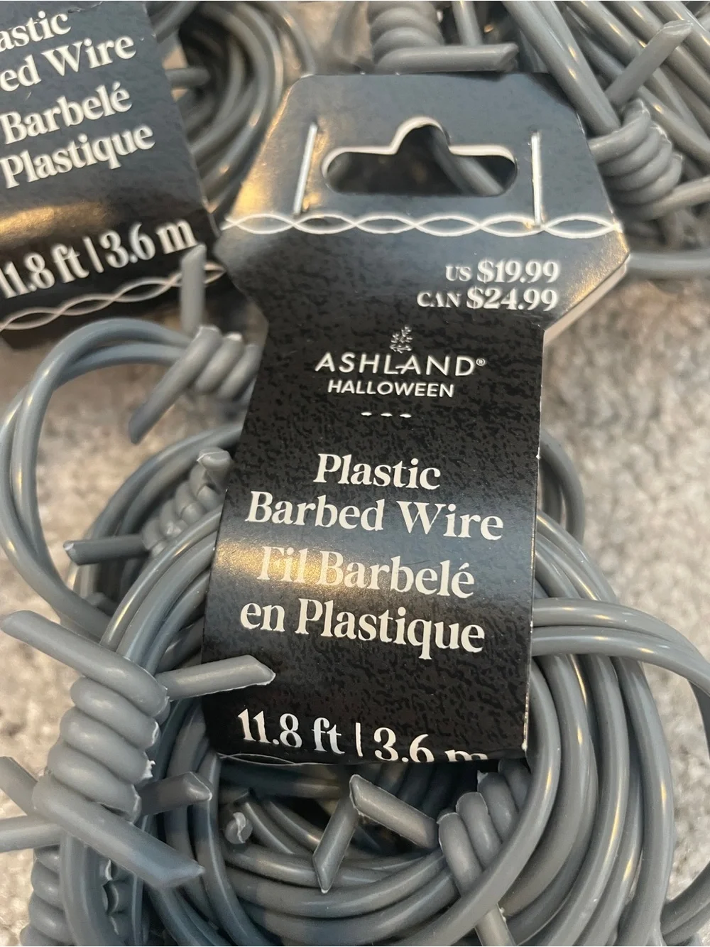 Plastic Barbed Wire Halloween Decoration